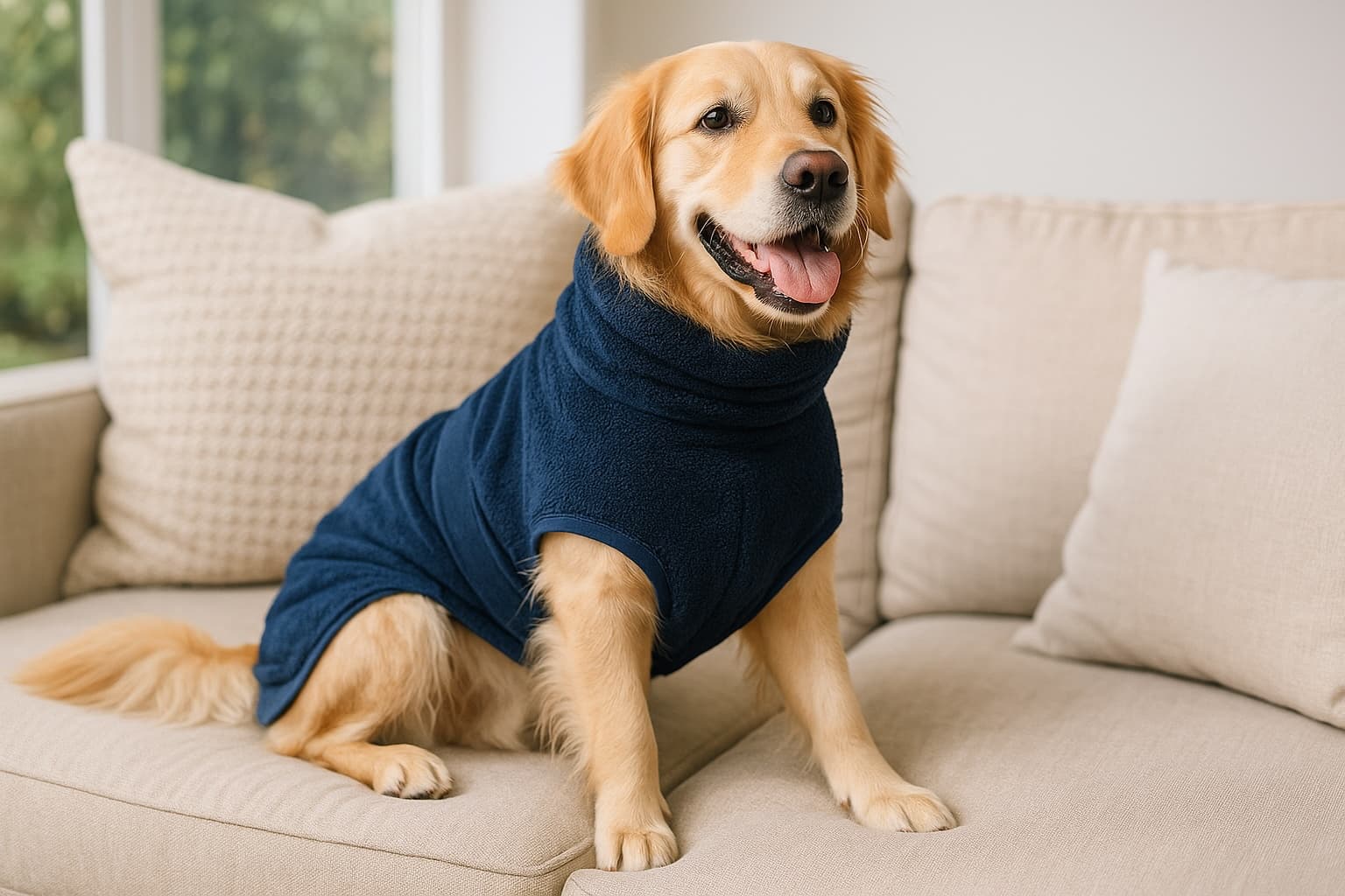 3. Let the coat do the work